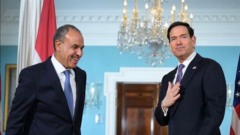  وزيري خارجية مصر وأمريكا 