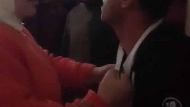 صورة من الفيديو المتداول 