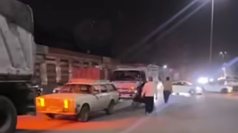 صورة من موقع الحادث 