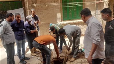 استجابة فورية لشكوى هبوط أرضي بطهطا في سوهاج و التعامل مع الواقعة 
