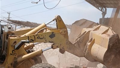 علي مساحة 600 متر .. إزالة 4 حالات بناء مخالف مرفوضة من التصالح بالدقهلية