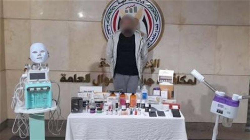 المتهم عقب القبض عليه
