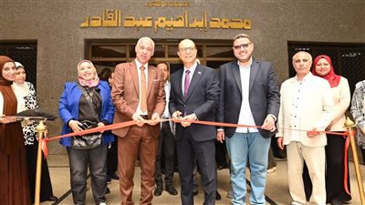 المنشاوي يفتتح المعرض الفني السنوي لطلاب قسمي الديكور والعمارة بكلية الفنون بأسيوط 