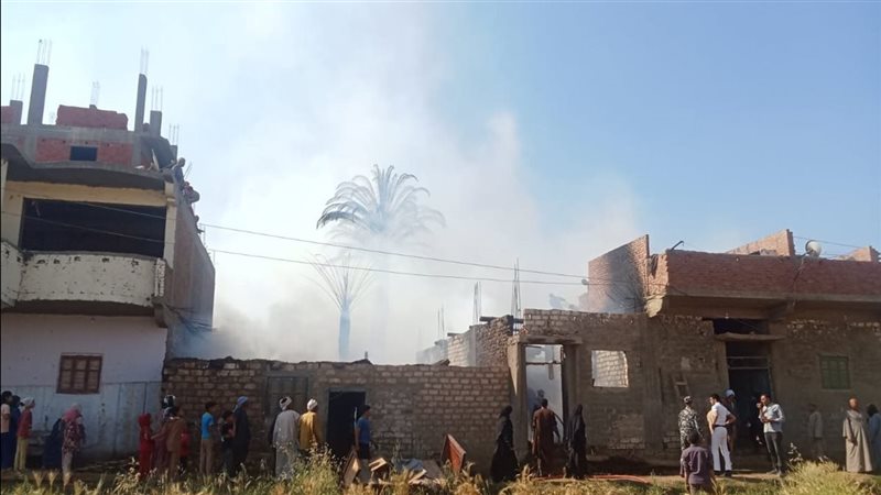 اثار الحريق 