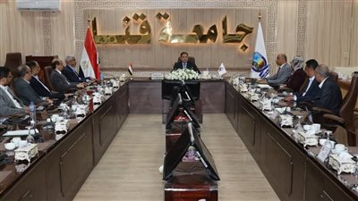 انعقاد اللجنة التنسيقية للخدمات المقدمة من جامعة قنا للجامعة الأهلية