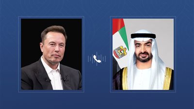 محمد بن زايد وماسك يبحثان تعزيز التعاون في مجال الذكاء الاصطناعي