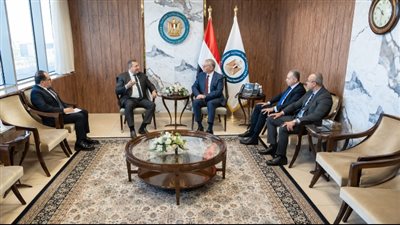 وزير البترول والثروة المعدنية يلتقي رئيس اللجنة الاقتصادية بمجلس النواب