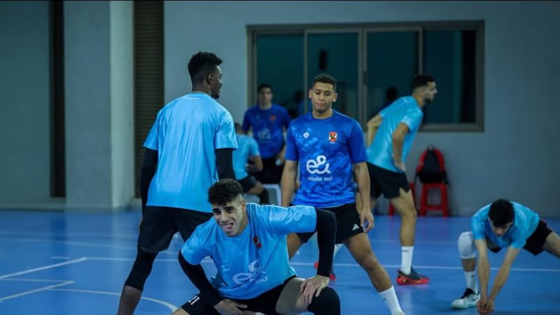 رجال طائرة الأهلي