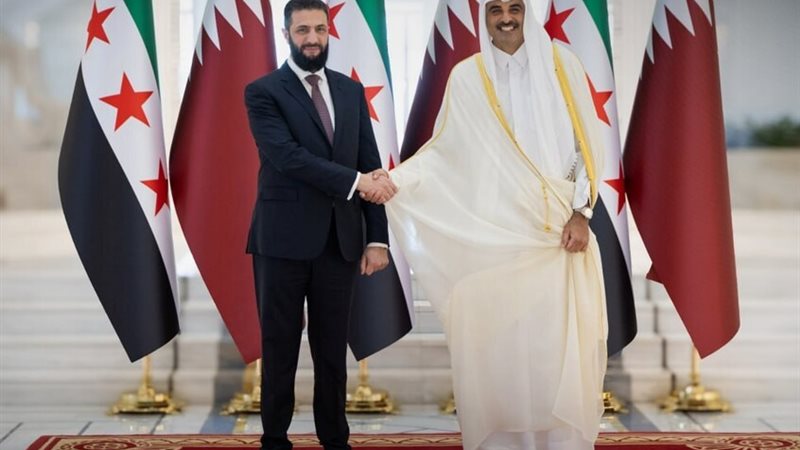 أمير قطر والشرع