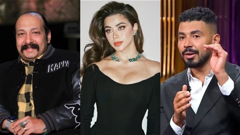 محمد أنور ويارا السكري ومحمد ثروت
