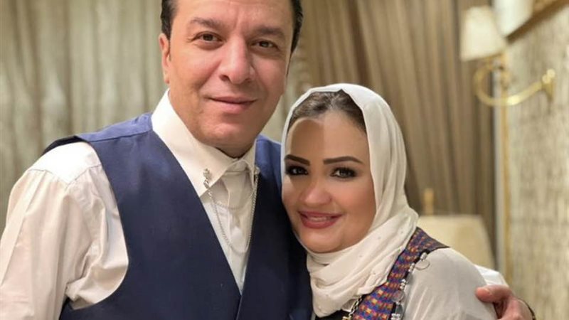 مصطفى كامل وزوجته