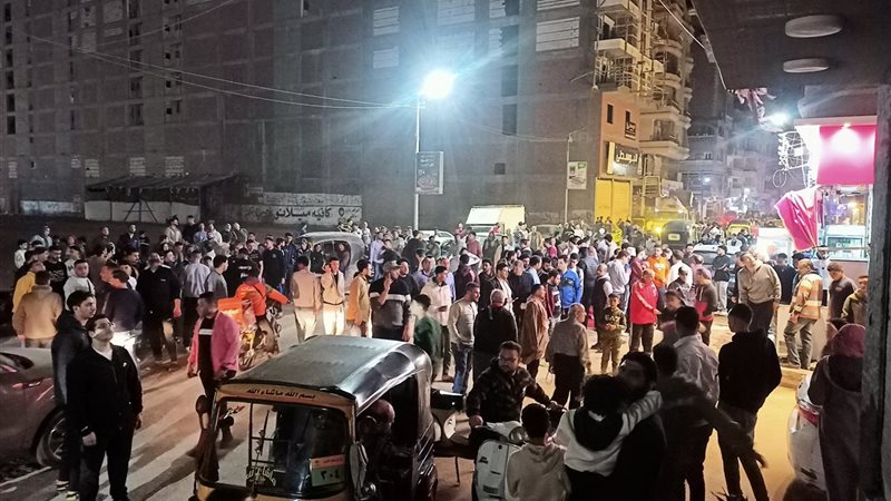 صورة من موقع الحادث 