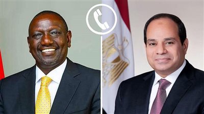 الرئيس السيسي يبحث مع نظيره الكيني تعزيز التعاون وتطورات السودان وملف النيل