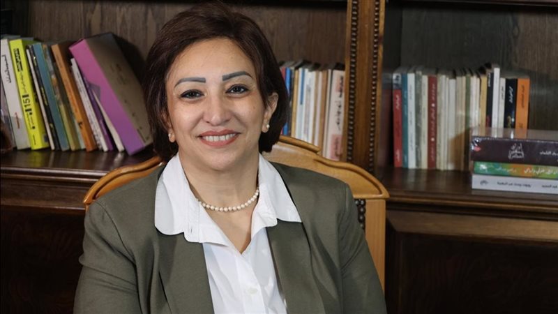  النائبة مها عبد الناصر ، وكيل لجنة الاتصالات بمجلس النواب