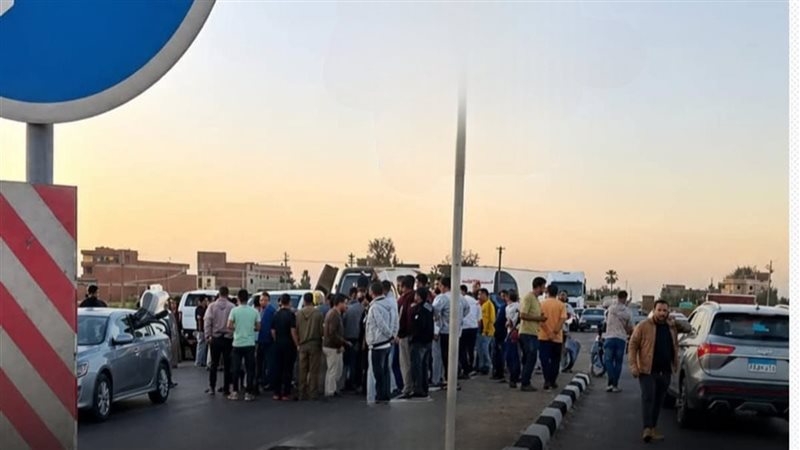 صورة من موقع الحادث 