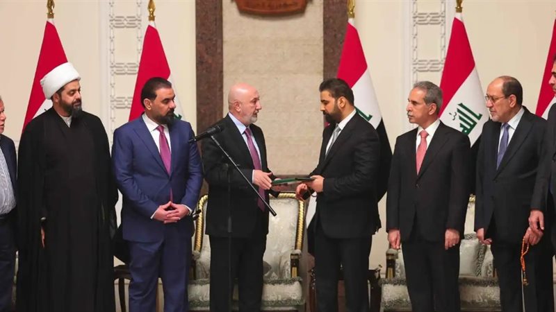 مراسم تكليف علي الزيدي