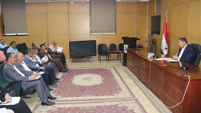 السكرتير العام لبني سويف يترأس اجتماع اللجنة التنسيقية لمنظومة التصالح