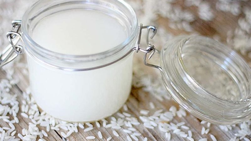 ماء الأرز 