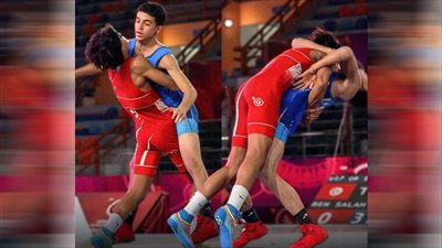 يا مصر بتعمليها إزاي؟ مصارع مصري يحصد الذهب بحركة ذكية 