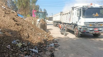 محافظ الدقهلية: رفع ونقل 450 طنًا من المخلفات الصلبة