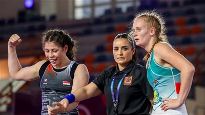 منتخب المصارعة للسيدات يحصدن ميداليتين في البطولة الأفريقية بالإسكندرية