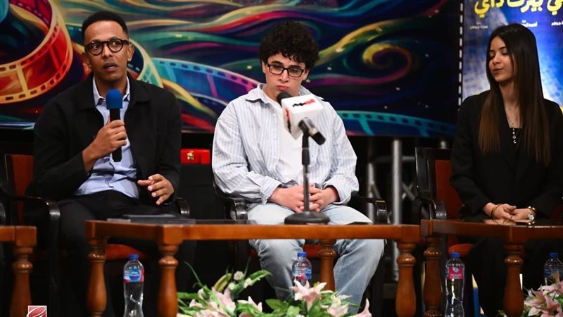 الطفل مالك عماد وفريدة حمدي