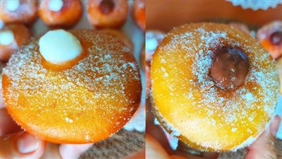 بومبولوني بكريمة الفانيليا.. حلوى إيطالية هشة بمذاق يذوب في الفم