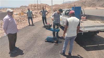 استلام أعمال خطة الطرق بمدينة طابا للعام المالي 2025/2026.. تفاصيل