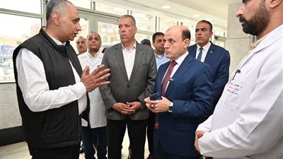 محافظ الغربية يتفقد مستشفى طنطا الجديد.. ويؤكد: نقلة نوعية بالخدمات الصحية