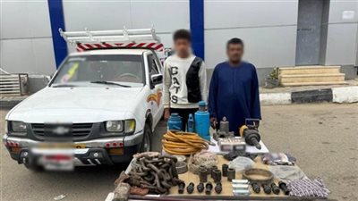 اعترافات المتهمين تكشف تفاصيل سرقة متعلقات من سيارتين بالمنوفية