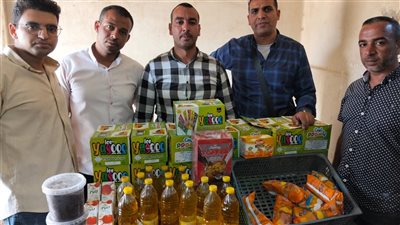 ضبط 1761 وحدة غذائية فاسدة ومنتهية الصلاحية خلال حملة تموينية