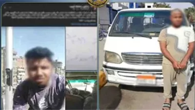  سائق ميكروباص يتعدى على راكب بالجيزة ويشهر “مفك” لترهيبه فى قبضة الأمن 
