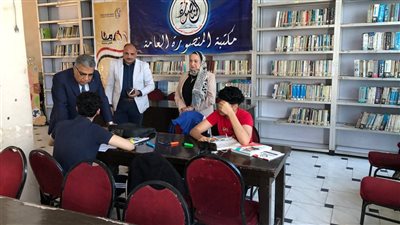 محافظ الدقهلية يتفقد مكتبة المنصورة العامة ويؤكد دعم الأنشطة الثقافية