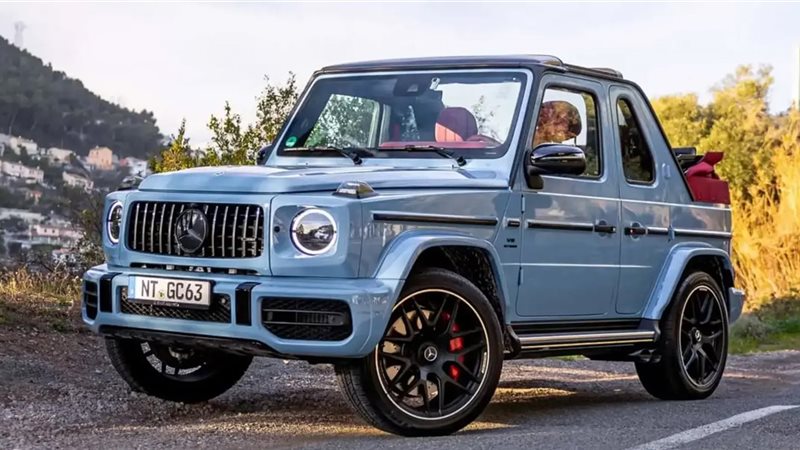 كريستيانو رونالدو يقتني مرسيدس AMG G63 كابريوليه