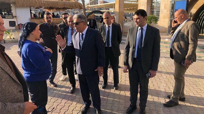 جانب من الزيارة