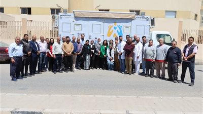 تزامنا مع عيد العمال.. حملة طبية لـ400 عامل بـ4 مصانع بمدينة 6 من أكتوبر