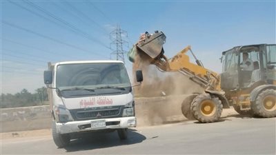 حملات مكثفة للنظافة ورفع الإشغالات بمركزي سنورس ويوسف الصديق في الفيوم