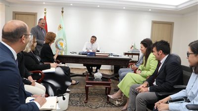 وزير الزراعة يبحث مع الاتحاد الأوروبي والوكالة الإيطالية دعم الأمن الغذائي