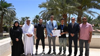 محافظ جنوب سيناء يكرم أبطال المحافظة  في رياضة الفنون القتالية المختلطة