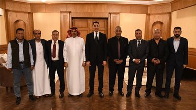 وزير الرياضة يلتقي عددا من رؤساء مجالس إدارات أندية شمال سيناء