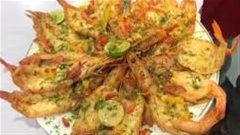 طريقة عمل الجمبري الباترفلاي 
