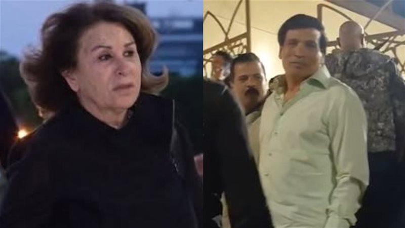 أشباه الممثلين بعزاء هاني شاكر
