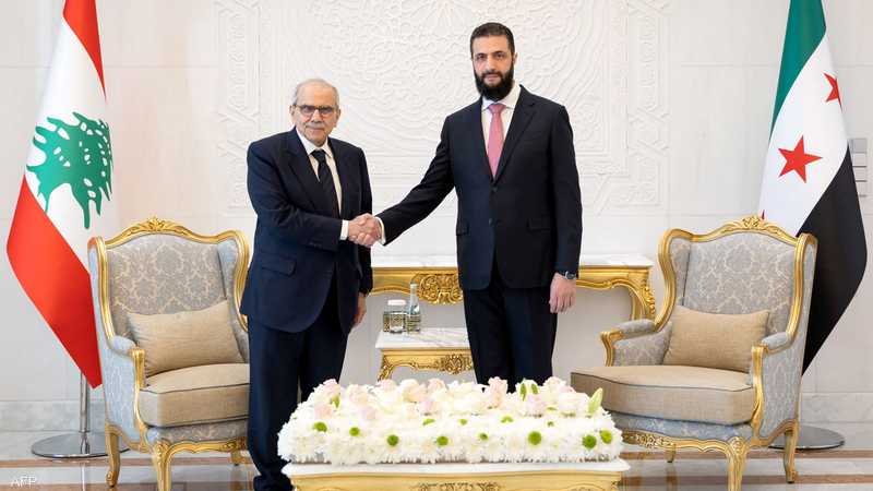 رئيس الوزراء اللبناني والرئيس السوري 