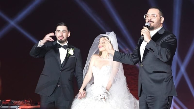 حفل زفاف ابنة رجل الأعمال باسل سماقية