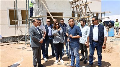 وزيرة التنمية تتفقد مشروع وحدة احتجاز المضبوطات ومركبات التكهين بالخانكة في القليوبية