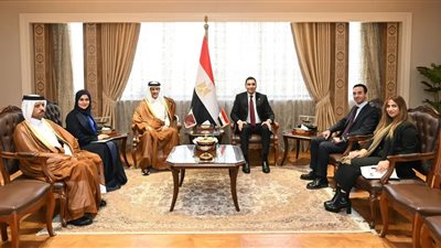 وزير الرياضة يستقبل سفير قطر بالقاهرة لبحث فتح آفاق جديدة للتعاون المشترك