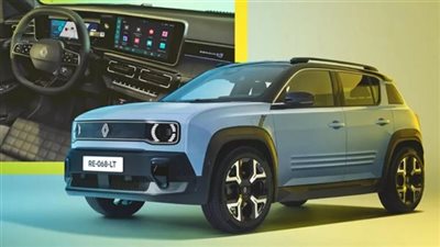  رينو 4. JP4x4.. سيارة ترفيهية كهربائية بأبواب شفافة وصندوق مكشوف