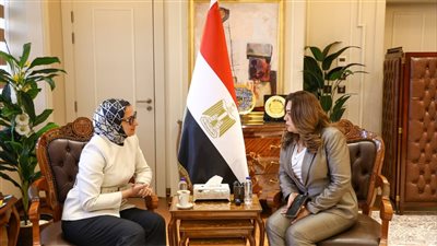 وزيرة التنمية المحلية تتابع مع محافظ الوادي الجديد الملفات الخدمية والمشروعات التنموية 
