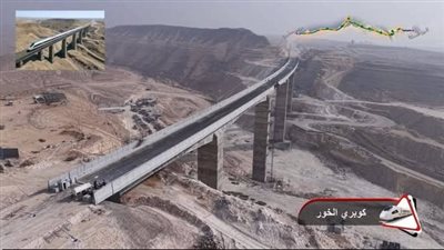 كوبري الخور.. تحفة هندسية تدعم مشروع القطار الكهربائي السريع في مصر