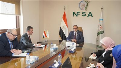 رئيس سلامة الغذاء يستقبل مدير الشؤون الزراعية بمكتب الممثل التجاري بالولايات المتحدة 